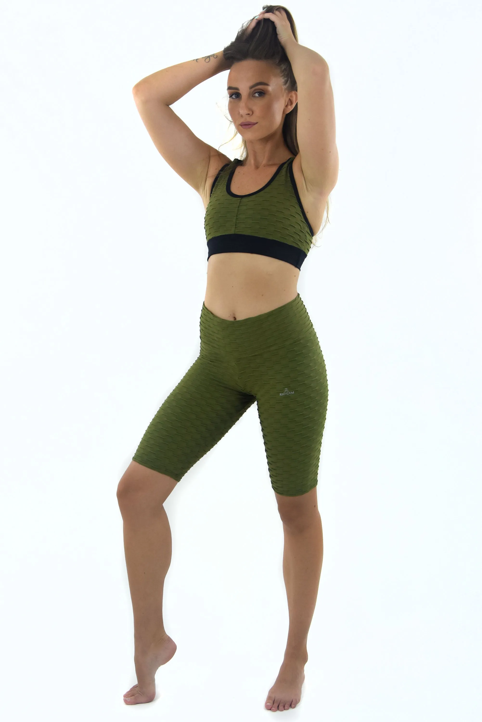 Biker Shorts - Ana Ruga Olive
