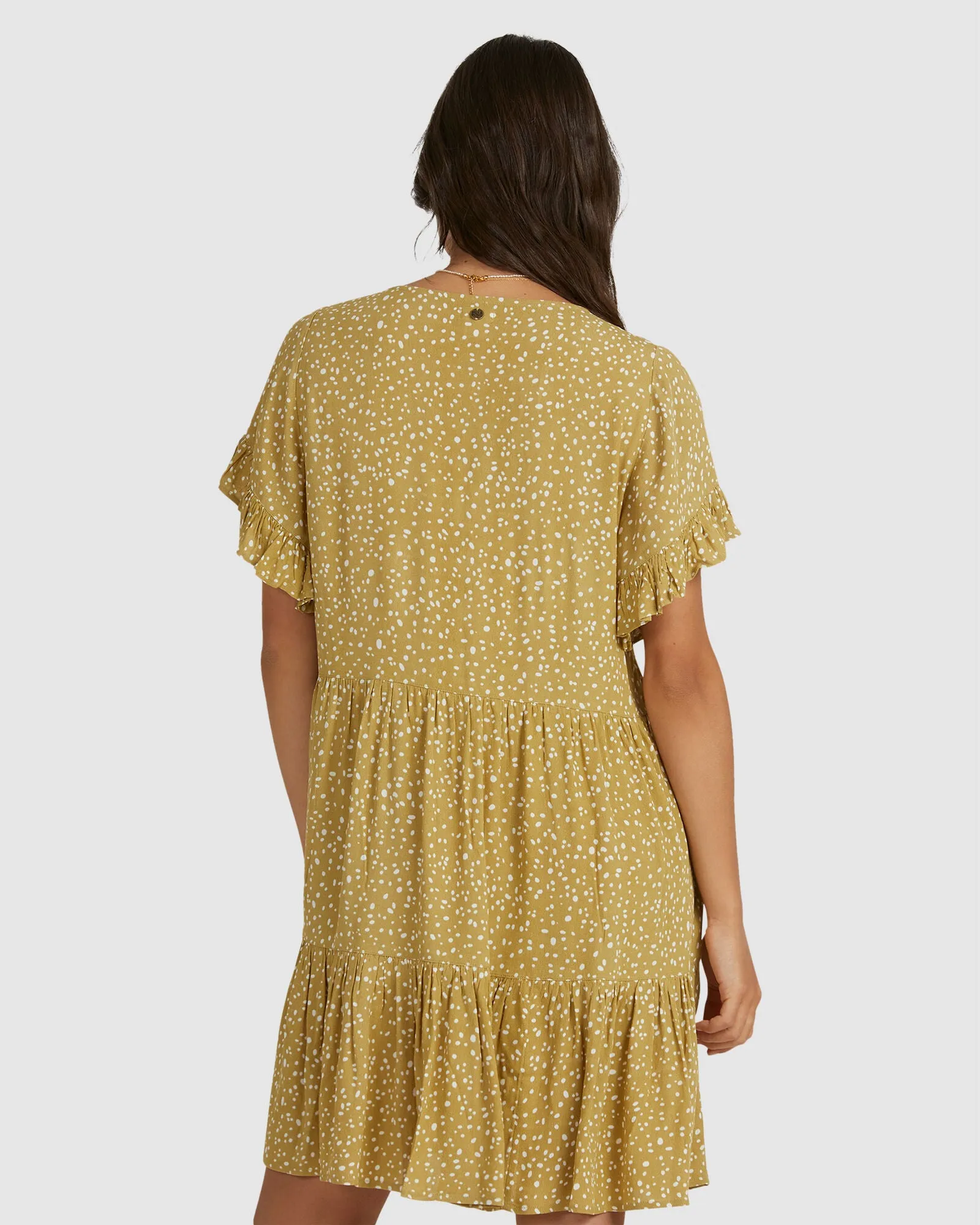 BILLABONG WOMENS DUNES TIERED DRESS