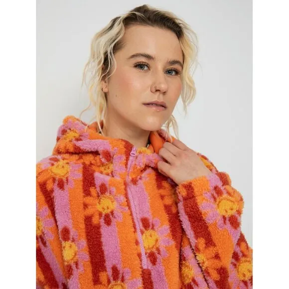 BILLABONG X SMILEY Cozy Smiles Fleece Hoodie