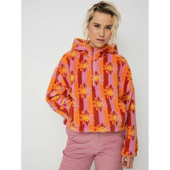 BILLABONG X SMILEY Cozy Smiles Fleece Hoodie