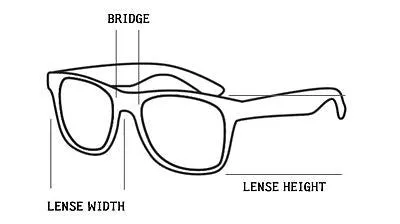 Black and White Square Clear Lens  Modern Style  Sunglasses