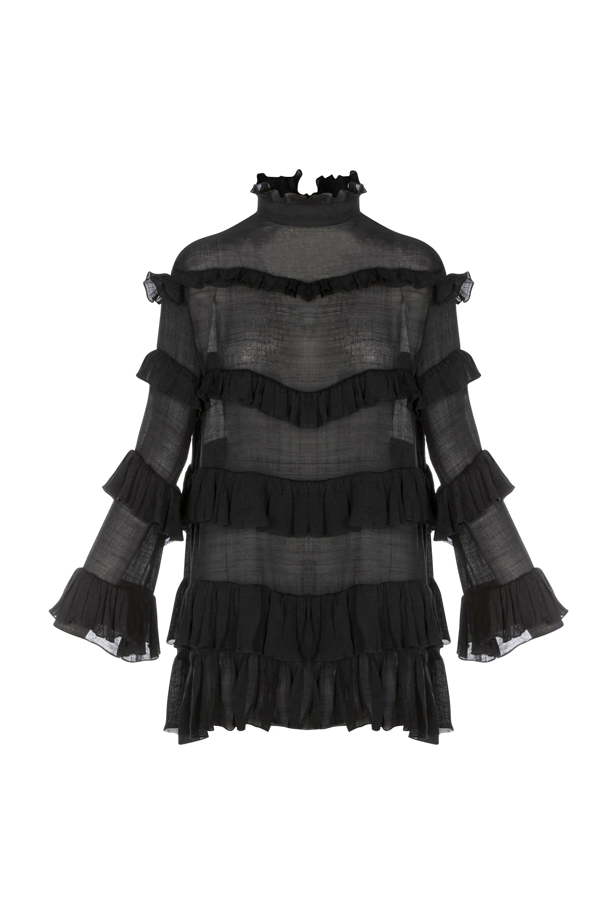 Black - Bohemia Mini Dress
