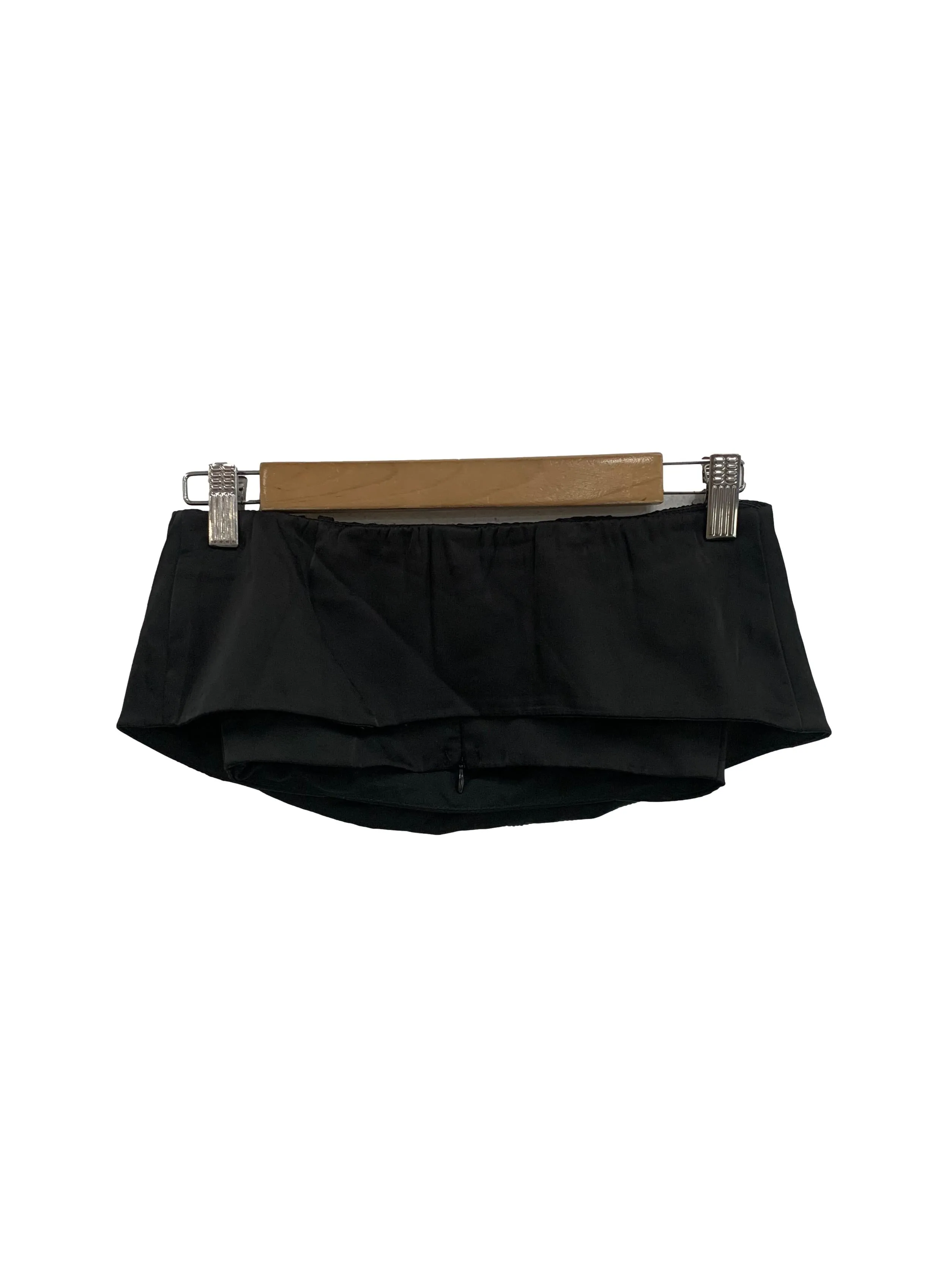 Black Layered Tube Top