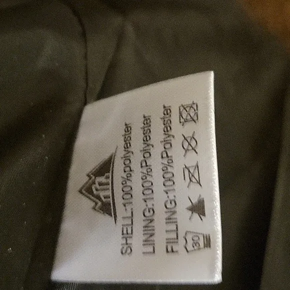 Black Puffer Coat with Fur Hood NWT