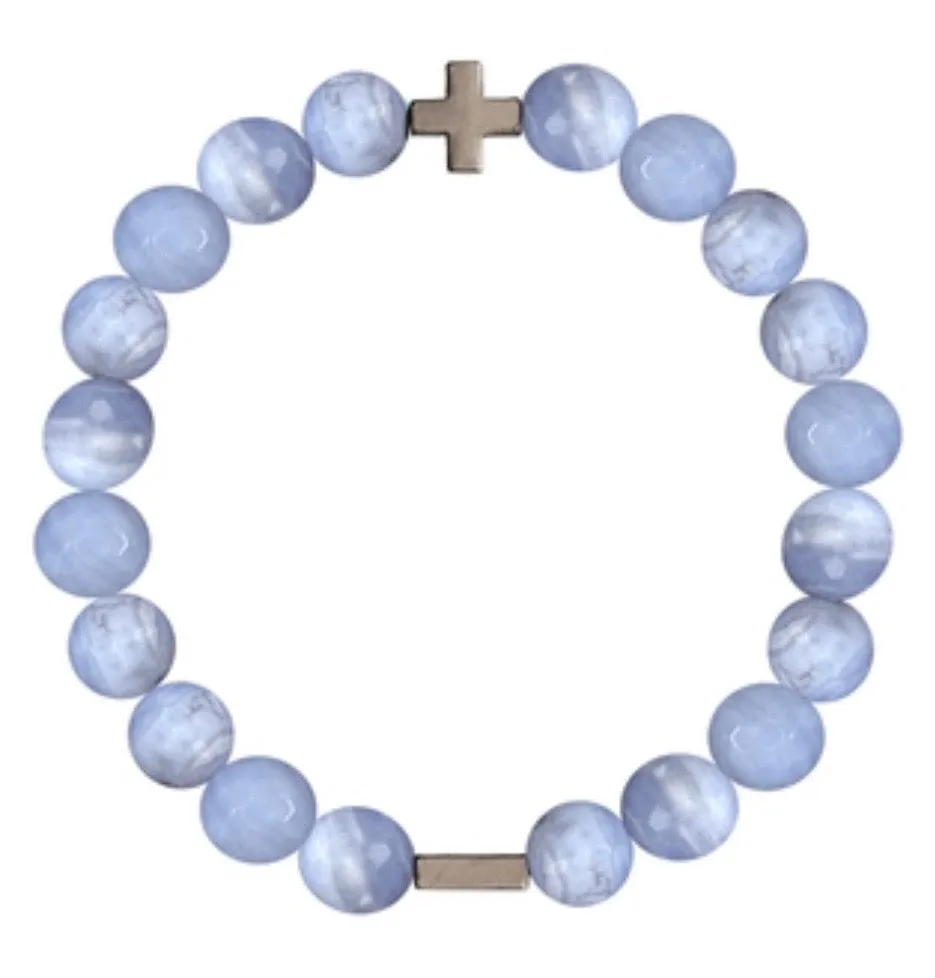 Blue Lace Agate Bracelet