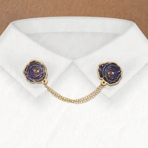 Blue roses | Connected Wooden Pins