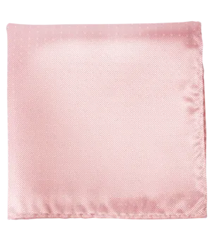 Blush Pink Mini Dots Pocket Square
