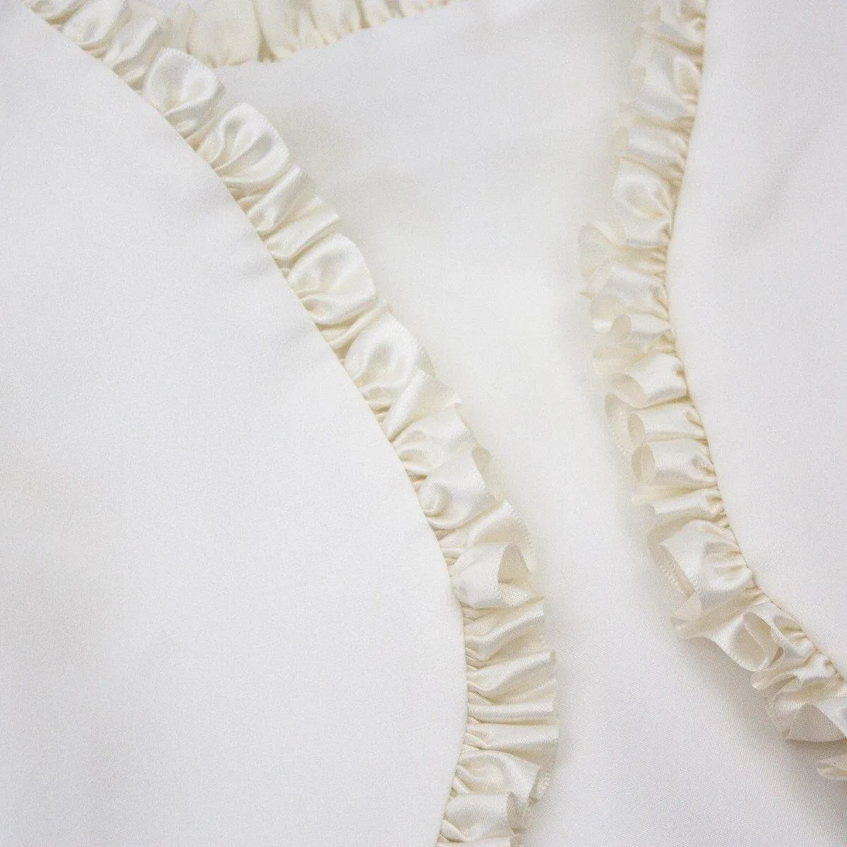 Bolero - Frilled Edge - Ivory