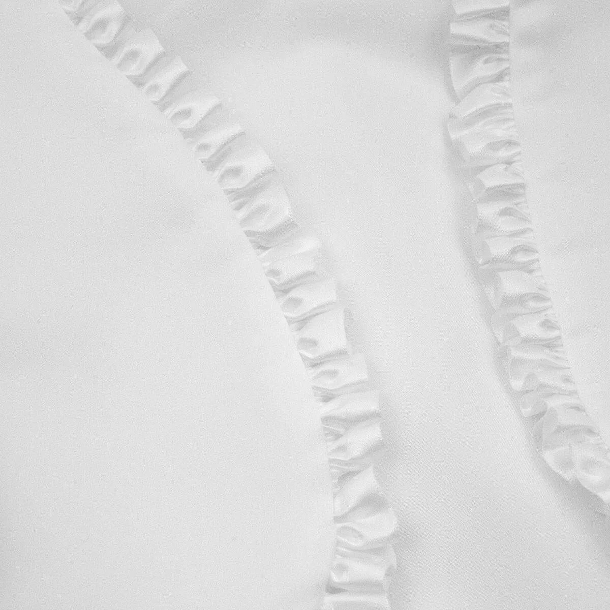 Bolero - Frilled Edge - White