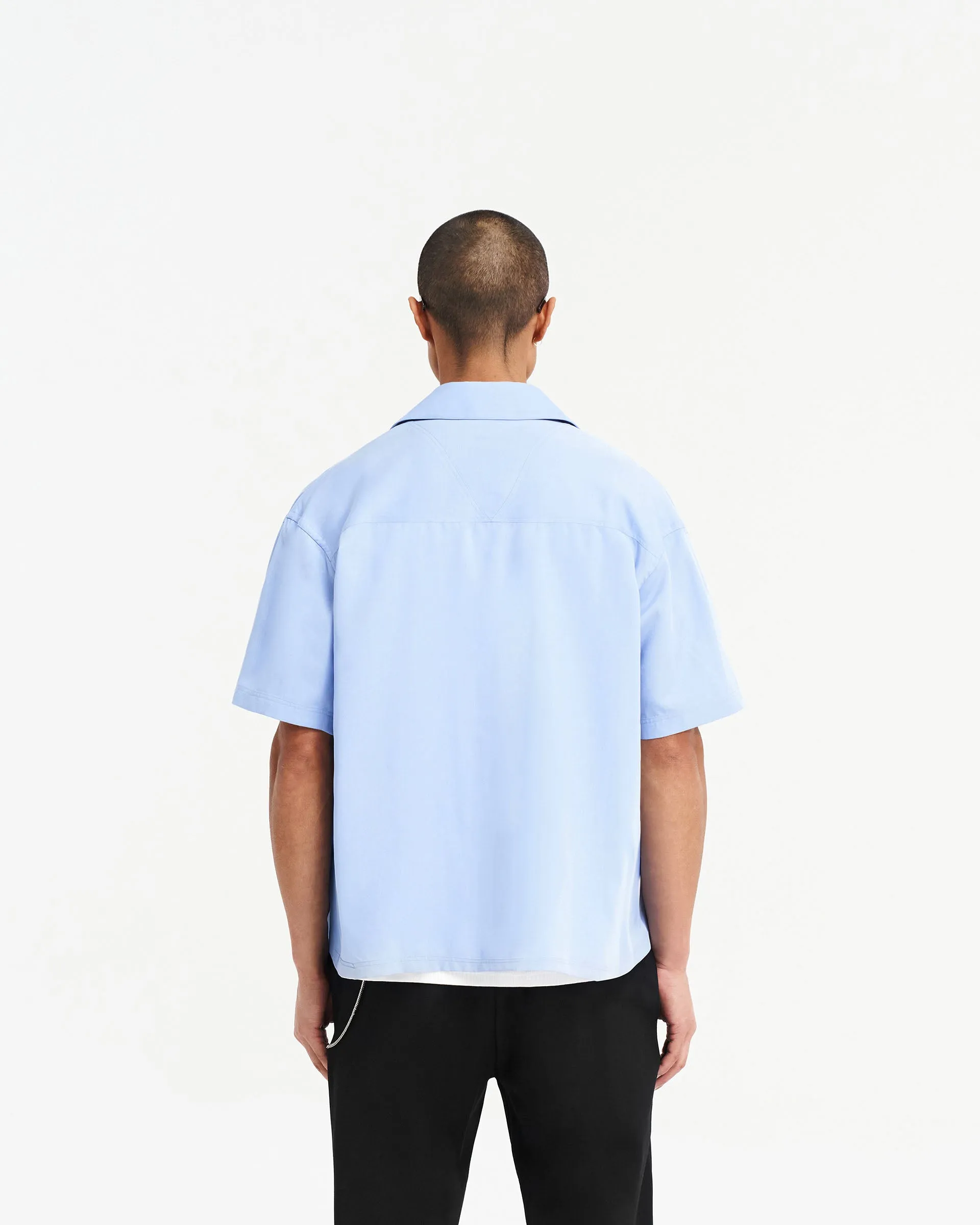 Bowling Shirt - Vista Blue