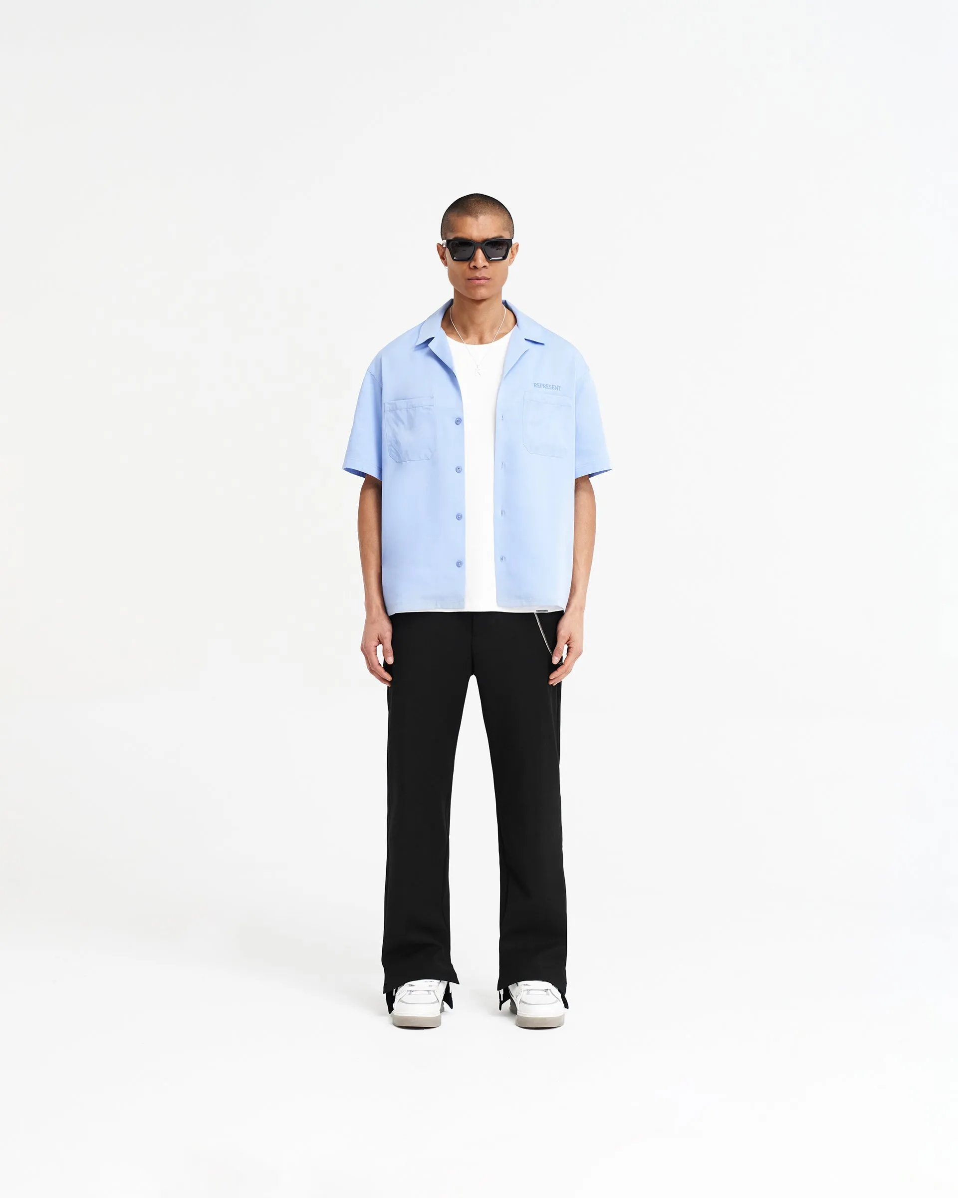 Bowling Shirt - Vista Blue
