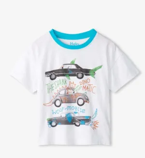 Boys Crazy Cars Slouchy Tee | Hatley