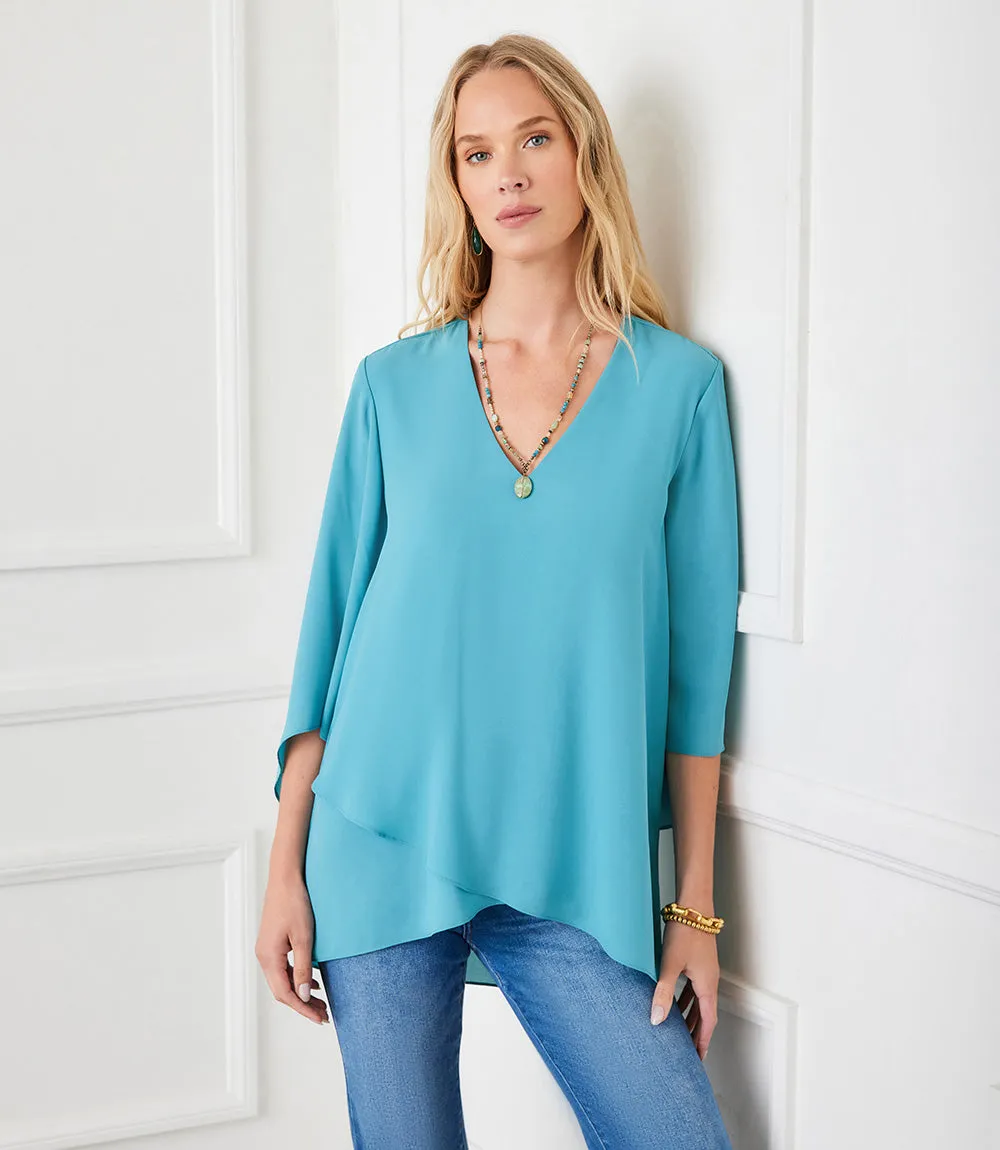 Bracelet Sleeve Asymmetric Top