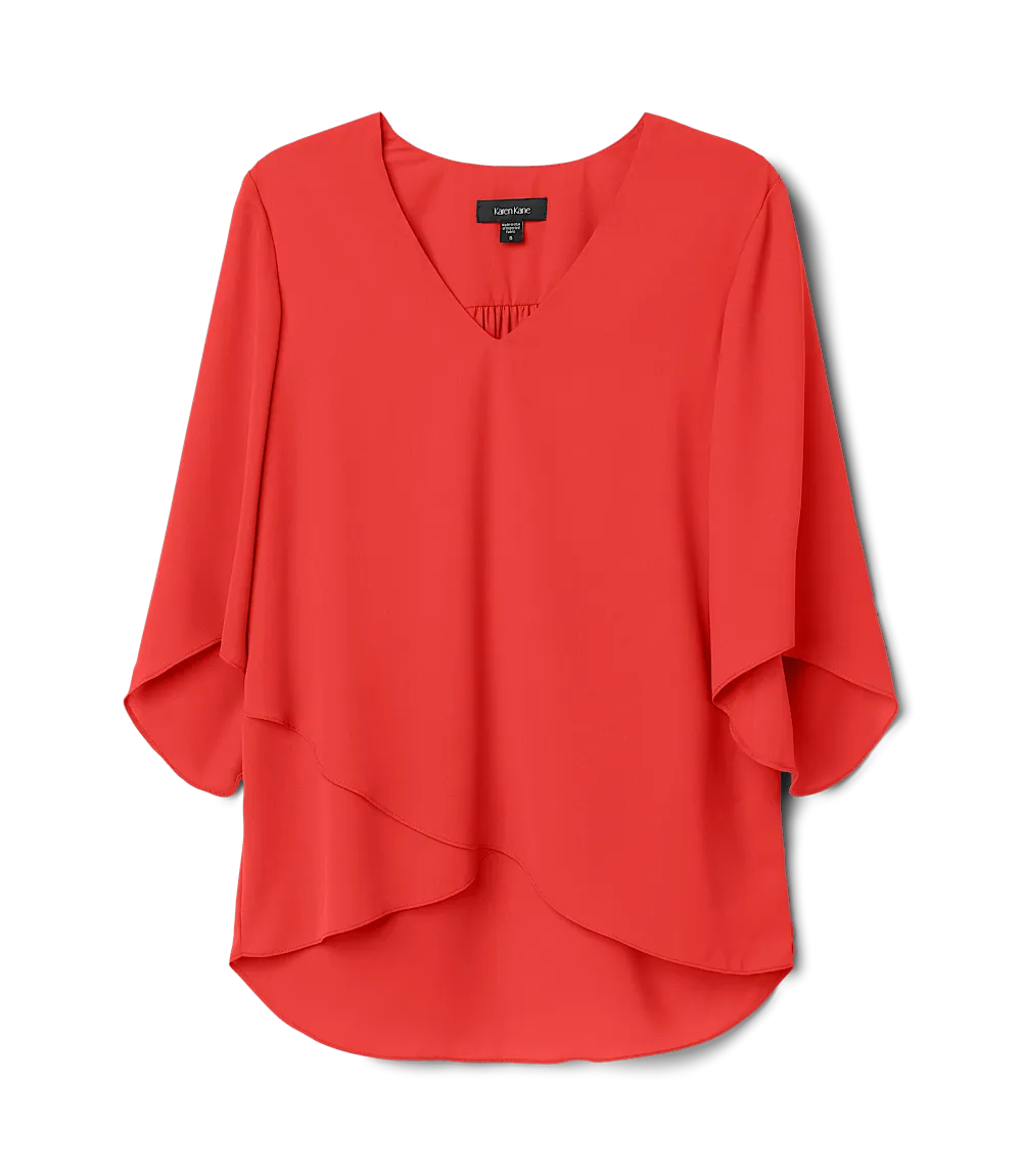 Bracelet Sleeve Asymmetric Top