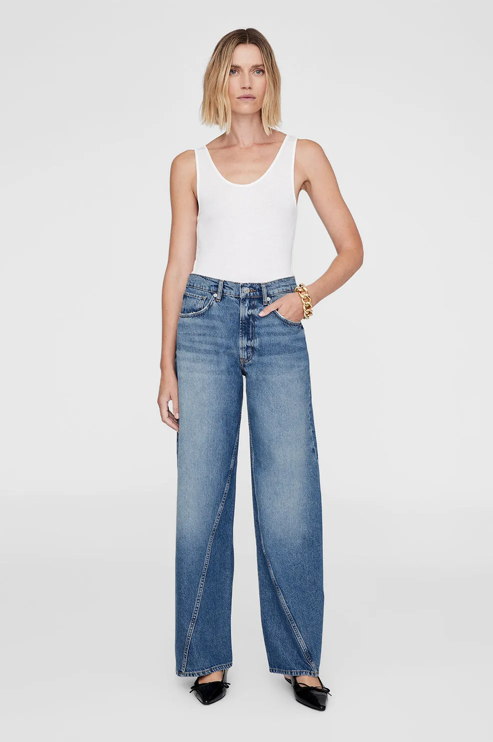 Brie Jean - Aegean Blue