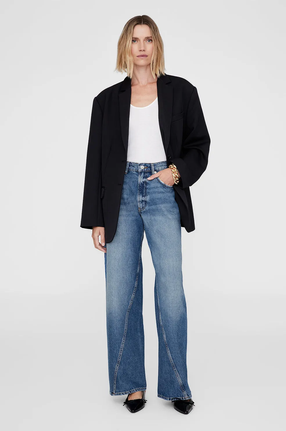 Brie Jean - Aegean Blue