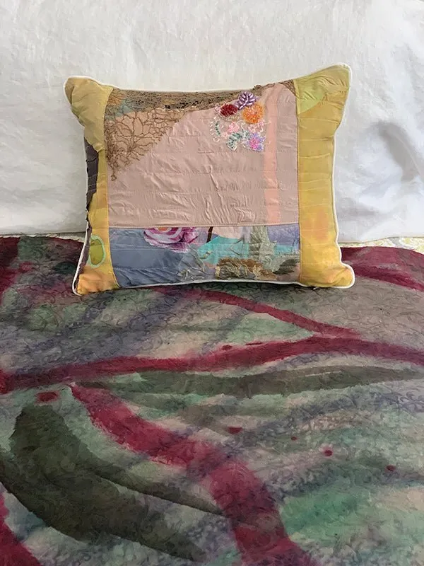 Camellia Decorative Pillow - Throw Pillows