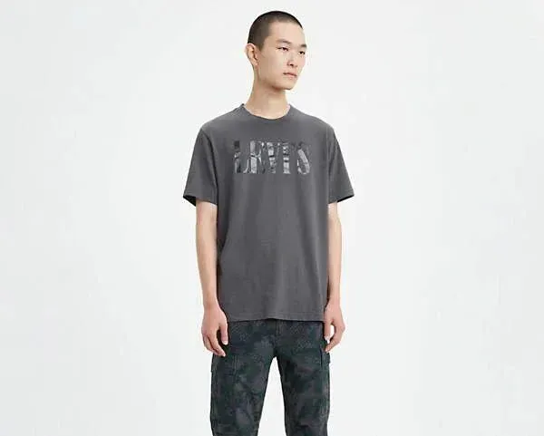 Camiseta Relaxed Logo Serif