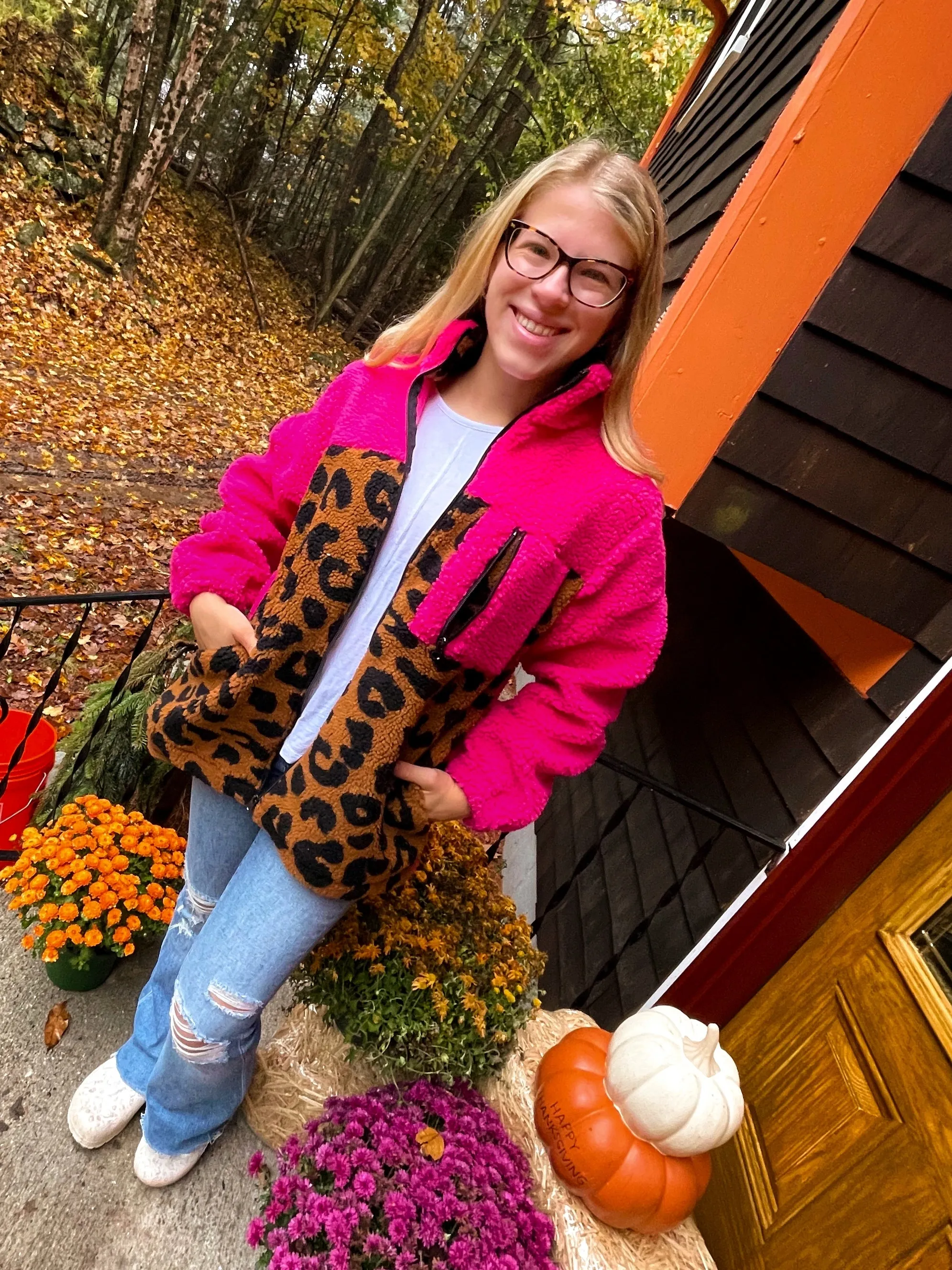 Cheetah Girl Sherpa