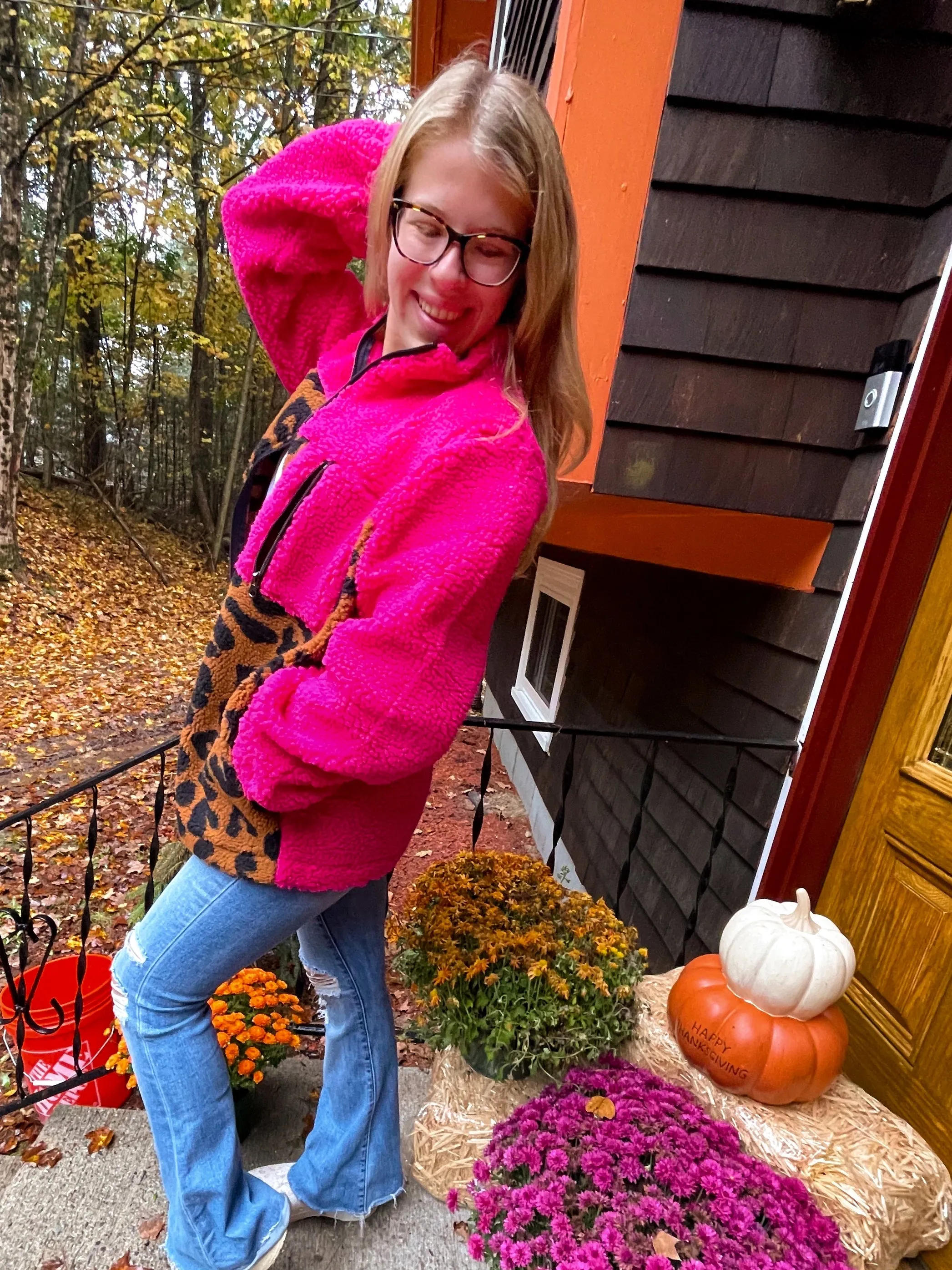Cheetah Girl Sherpa