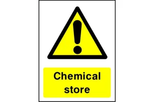 Chemical store sign
