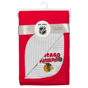 Chicago Blackhawks Outer Stuff NHL Lil Center Baby Blanket