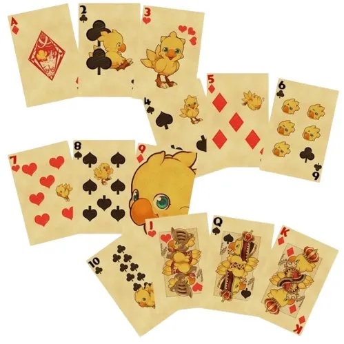 Chocobo Playing Cards