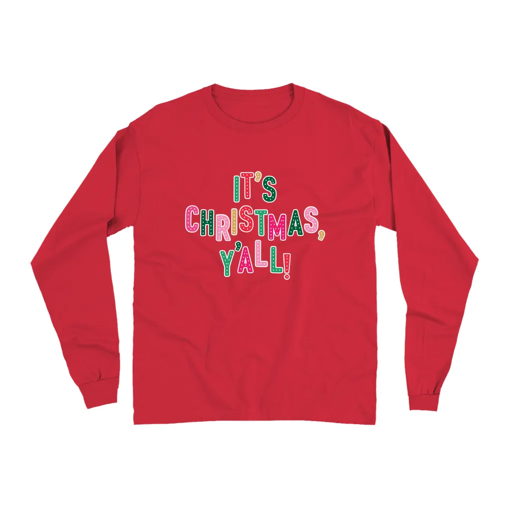 Christmas Y'all Long Sleeve Shirt
