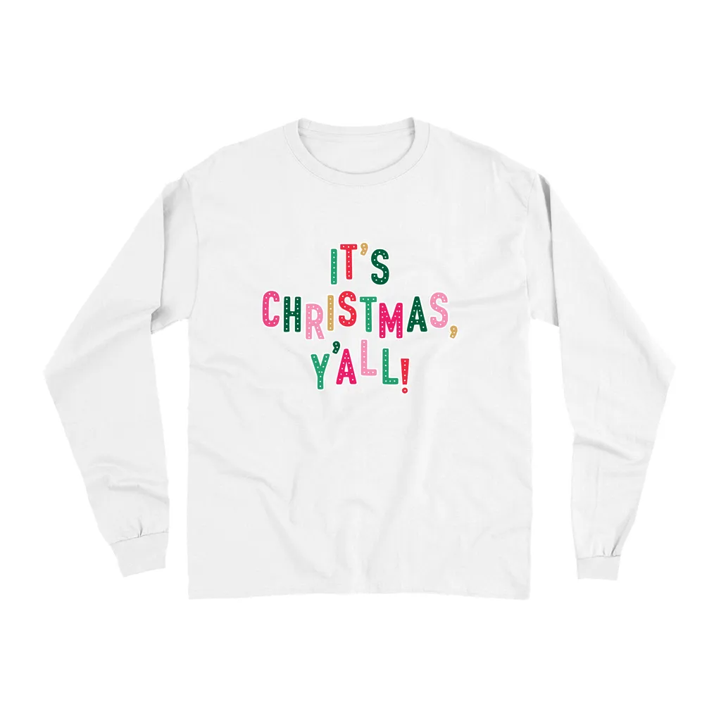 Christmas Y'all Long Sleeve Shirt