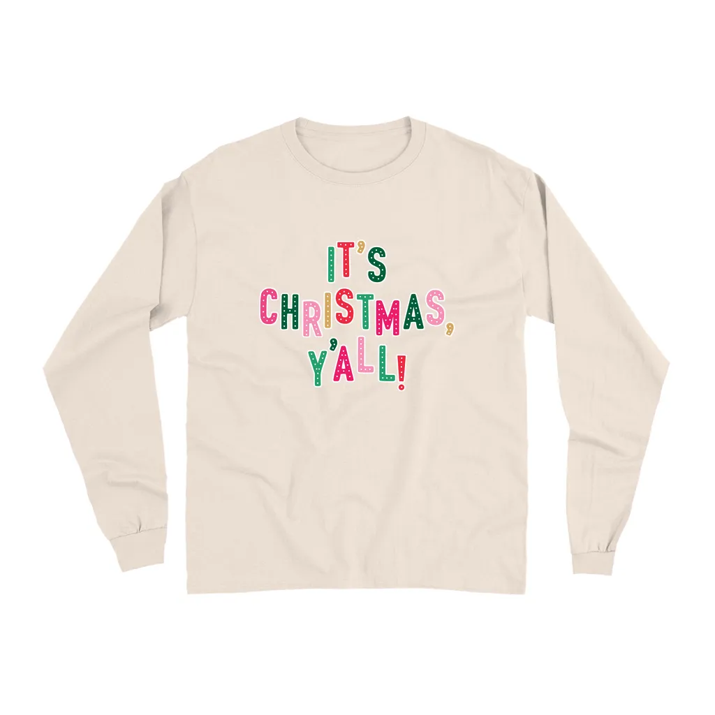 Christmas Y'all Long Sleeve Shirt