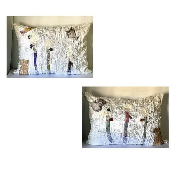 Chrysanthemum Patchwork Pillows  - Pillowcases & Shams