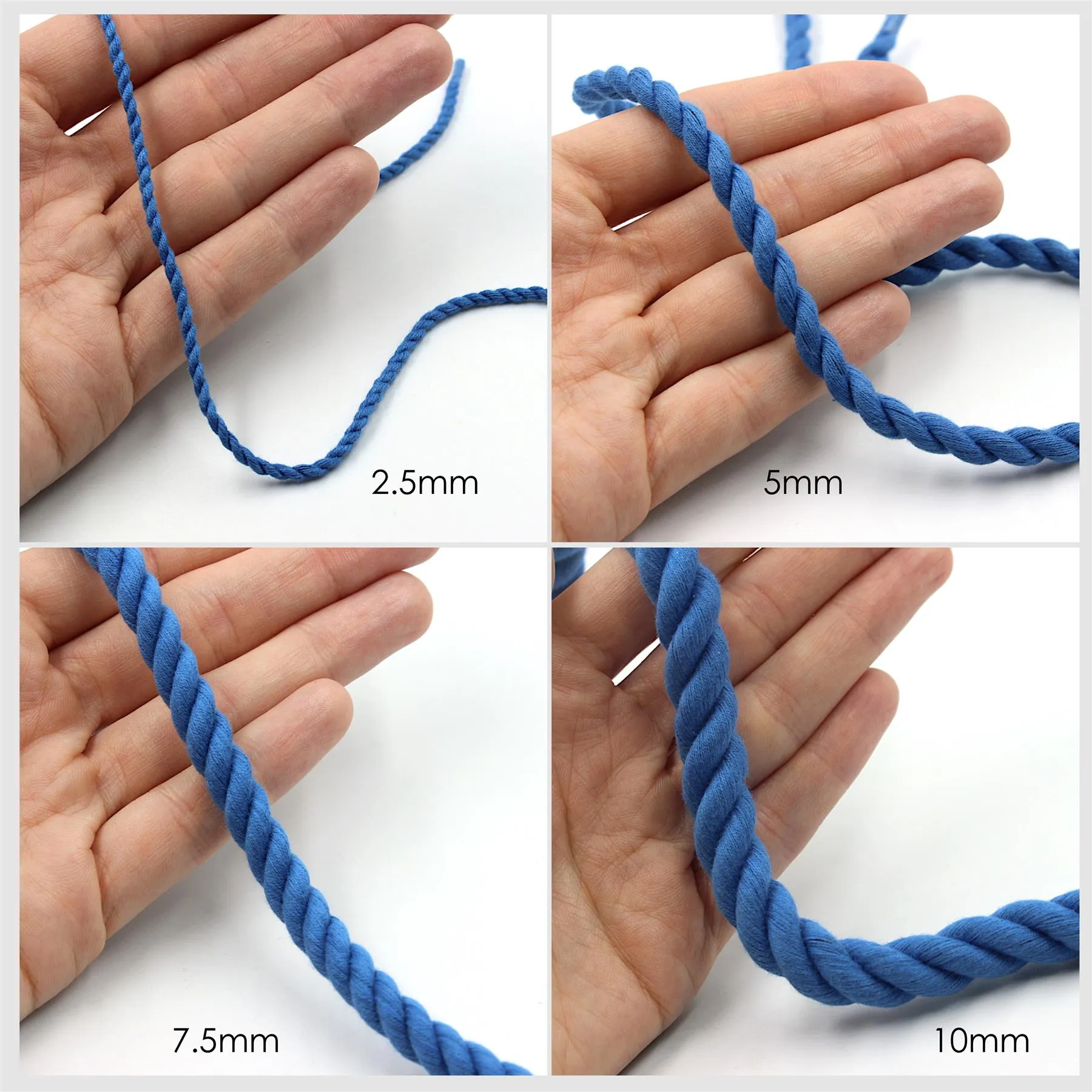 Chunky Matte Twisted Cord 9869