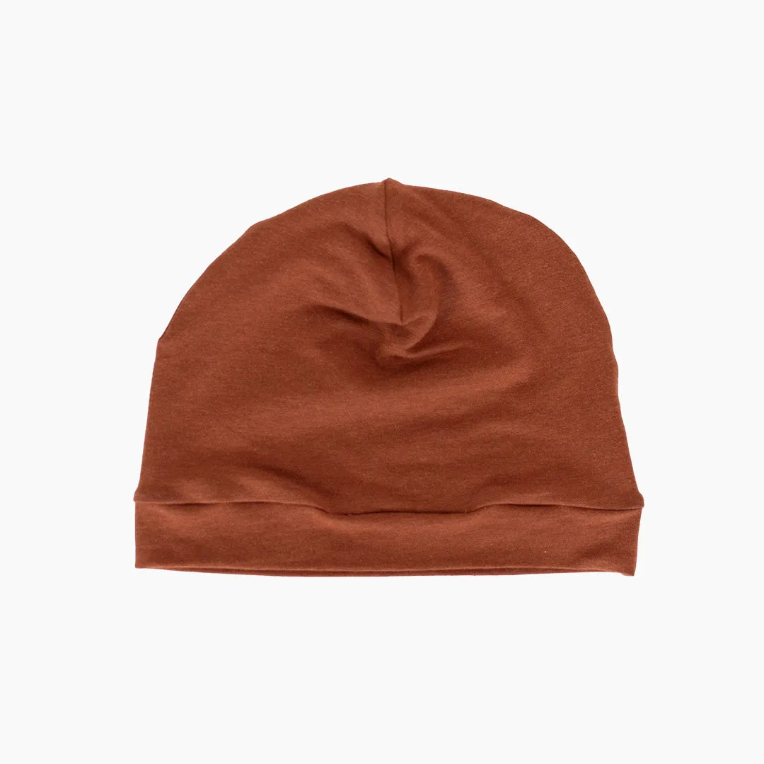 Cinnamon Slouchy Beanie