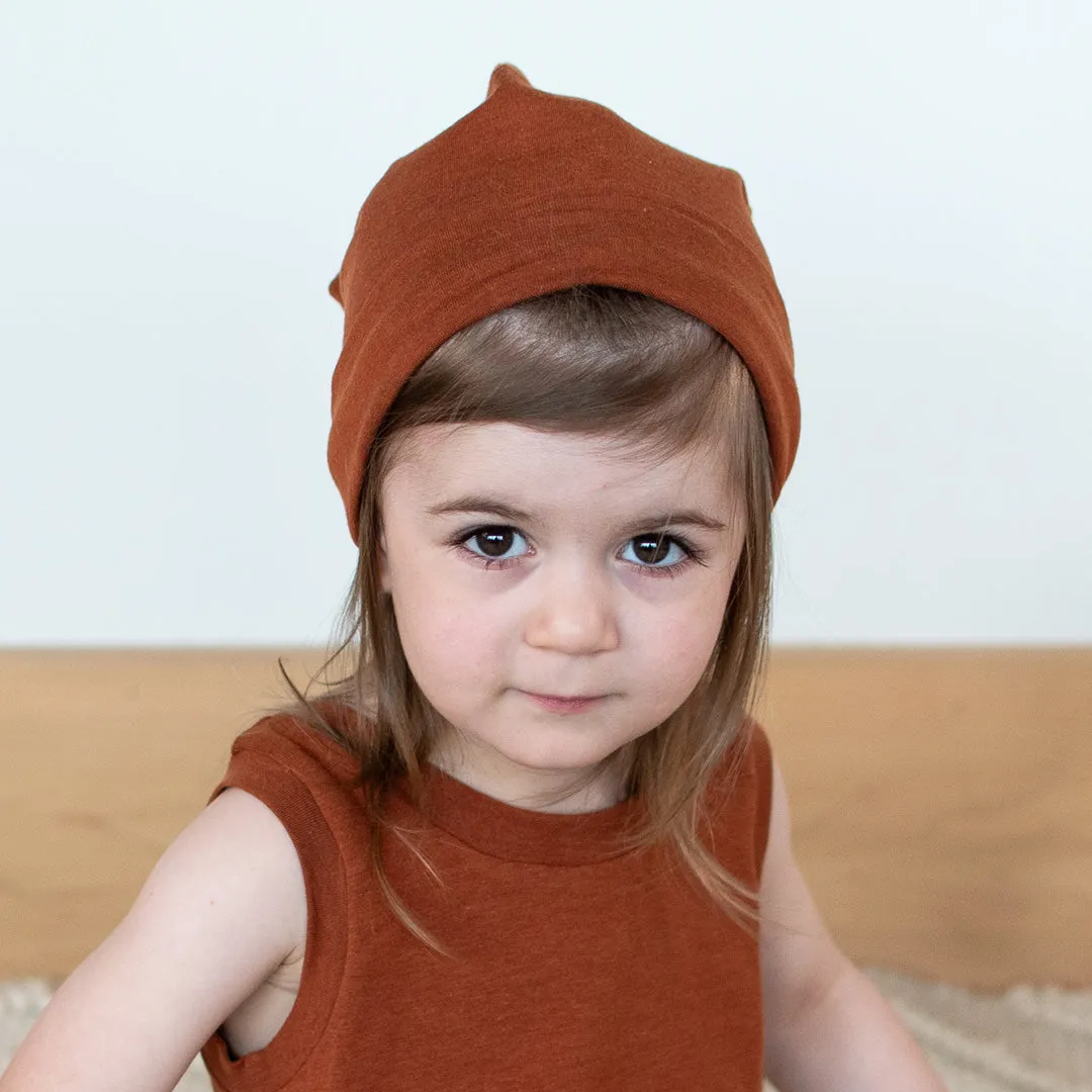Cinnamon Slouchy Beanie