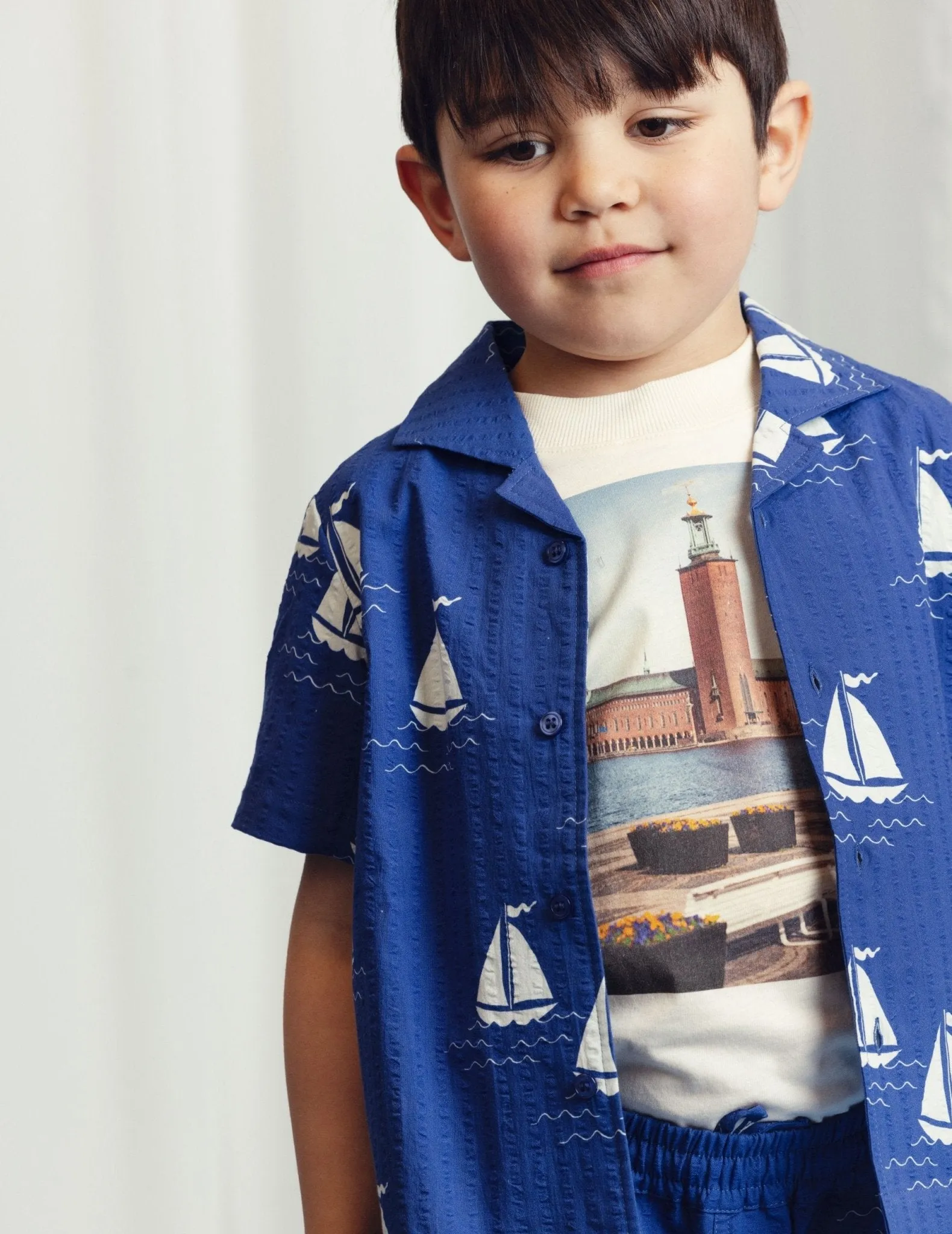 City Hall Tee by Mini Rodini