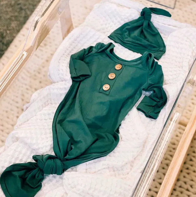 CL Knot Gown | Emerald