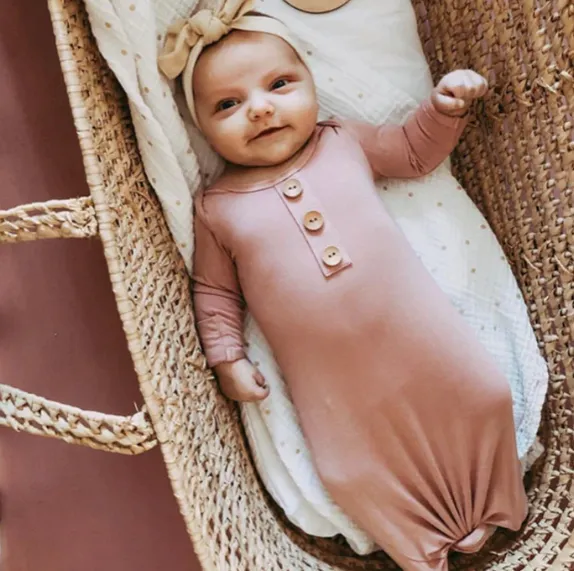 CL Knot Gown | Mauve