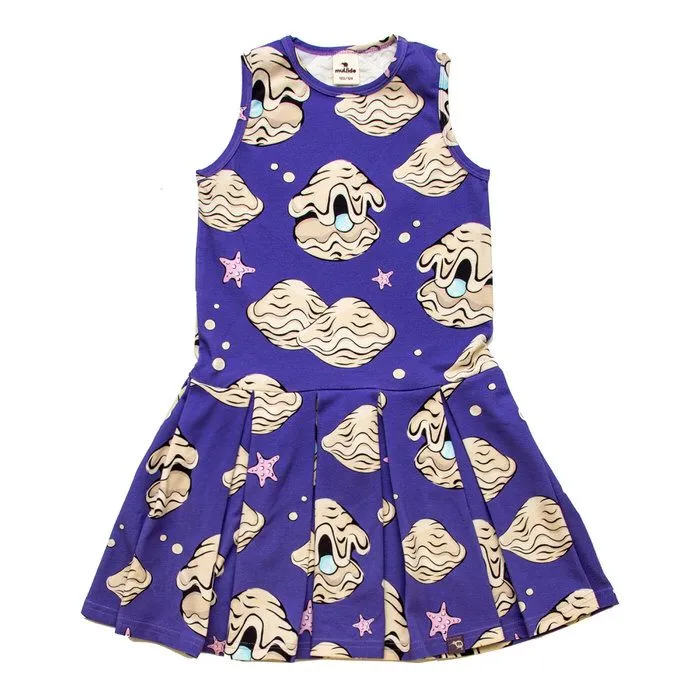 Clams Sleeveless Summer Dress - 2 Left Size 2-4 & 8-10 years
