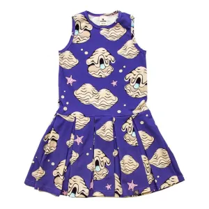 Clams Sleeveless Summer Dress - 2 Left Size 2-4 & 8-10 years