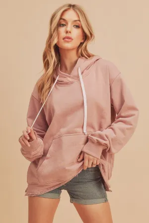 Clara Blush Hooded Sweatshirt