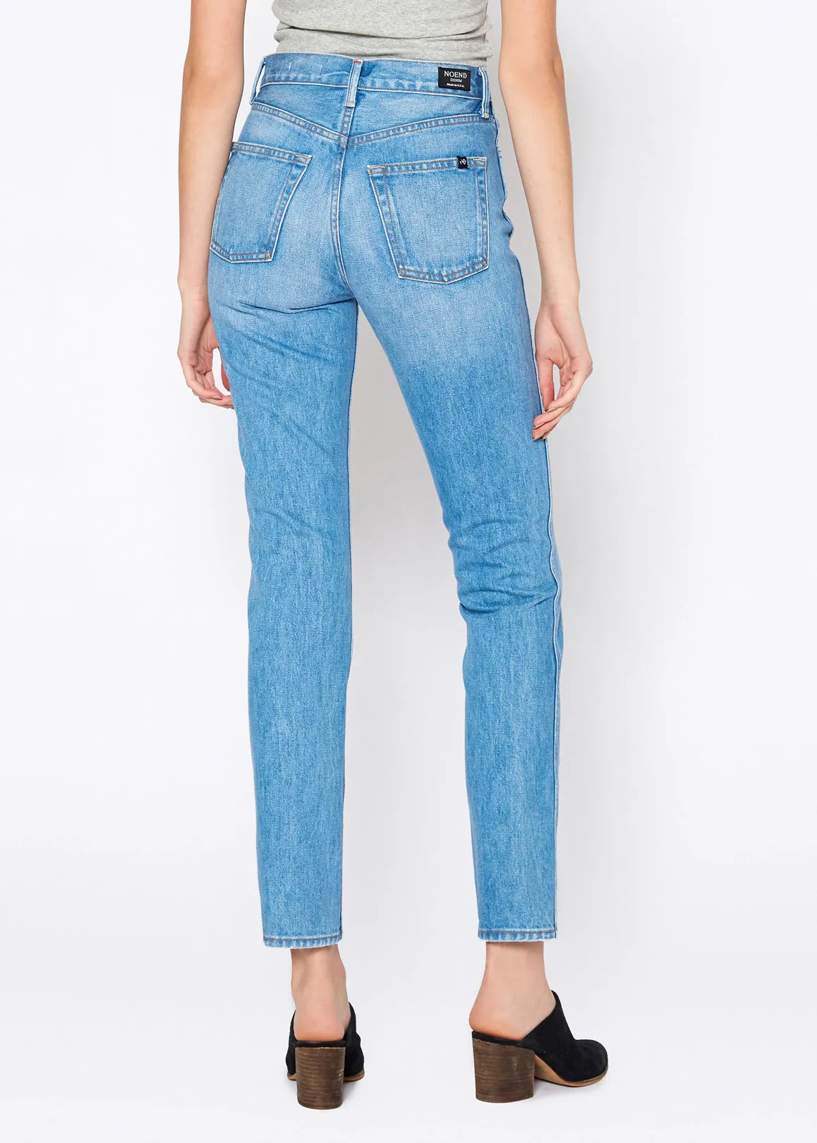Claude High Rise Crop Straight