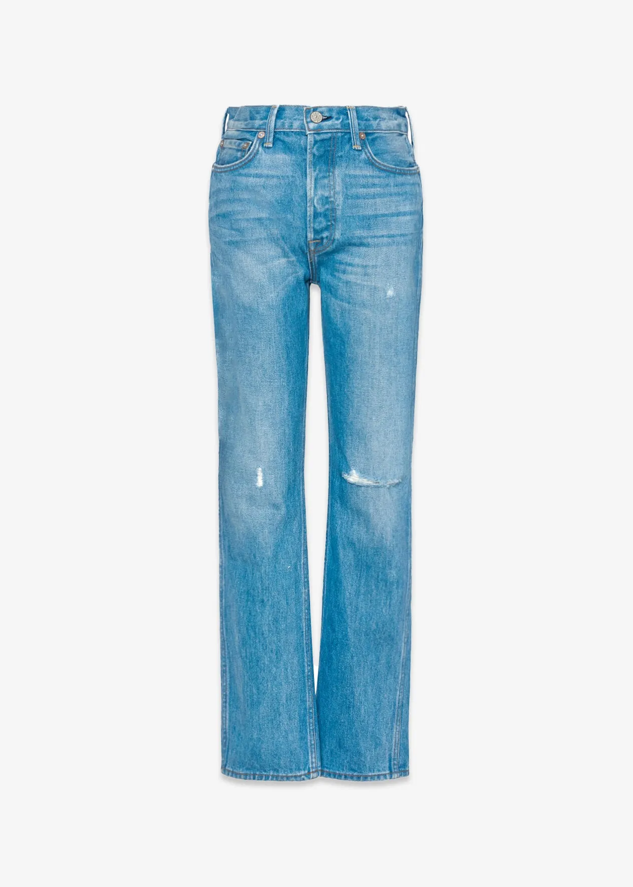Claude High Rise Crop Straight