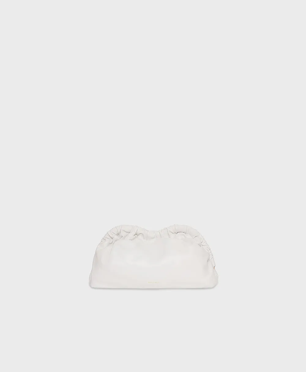 Cloud Clutch - White/Blu