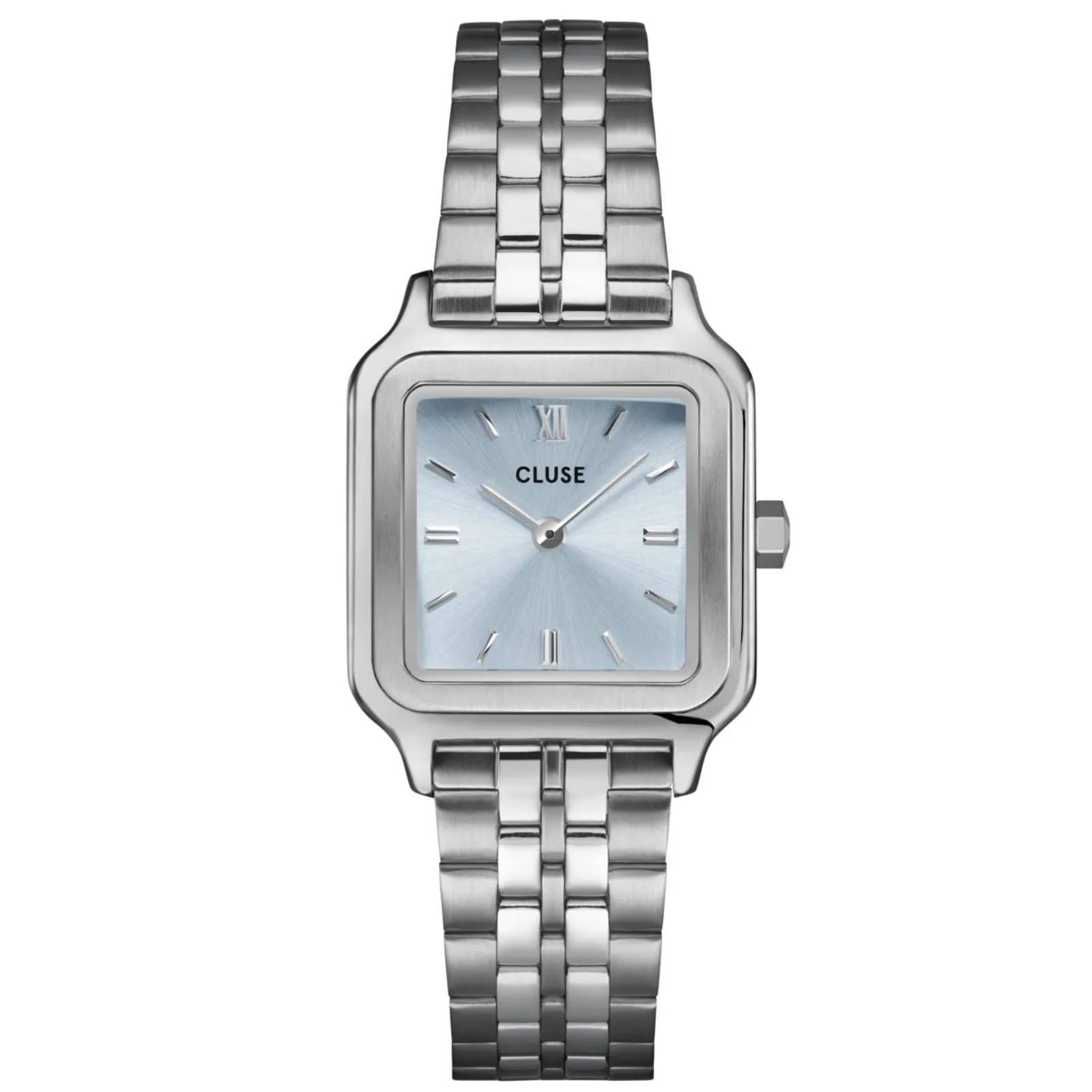 Cluse Gracieuse Petite Silver Watch -Light Blue