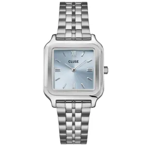 Cluse Gracieuse Silver Watch - Light Blue