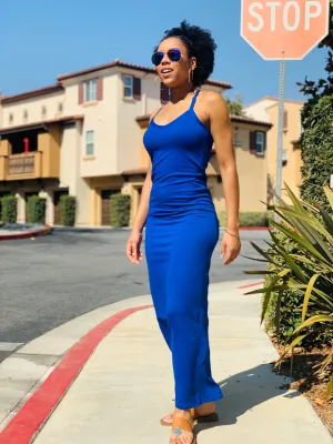 Come With Me Maxi Dress - Royal Blue