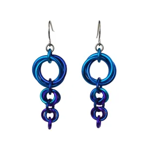 Comet Earrings - Water
