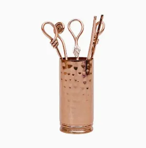 Copper Cocktail Pick Set
