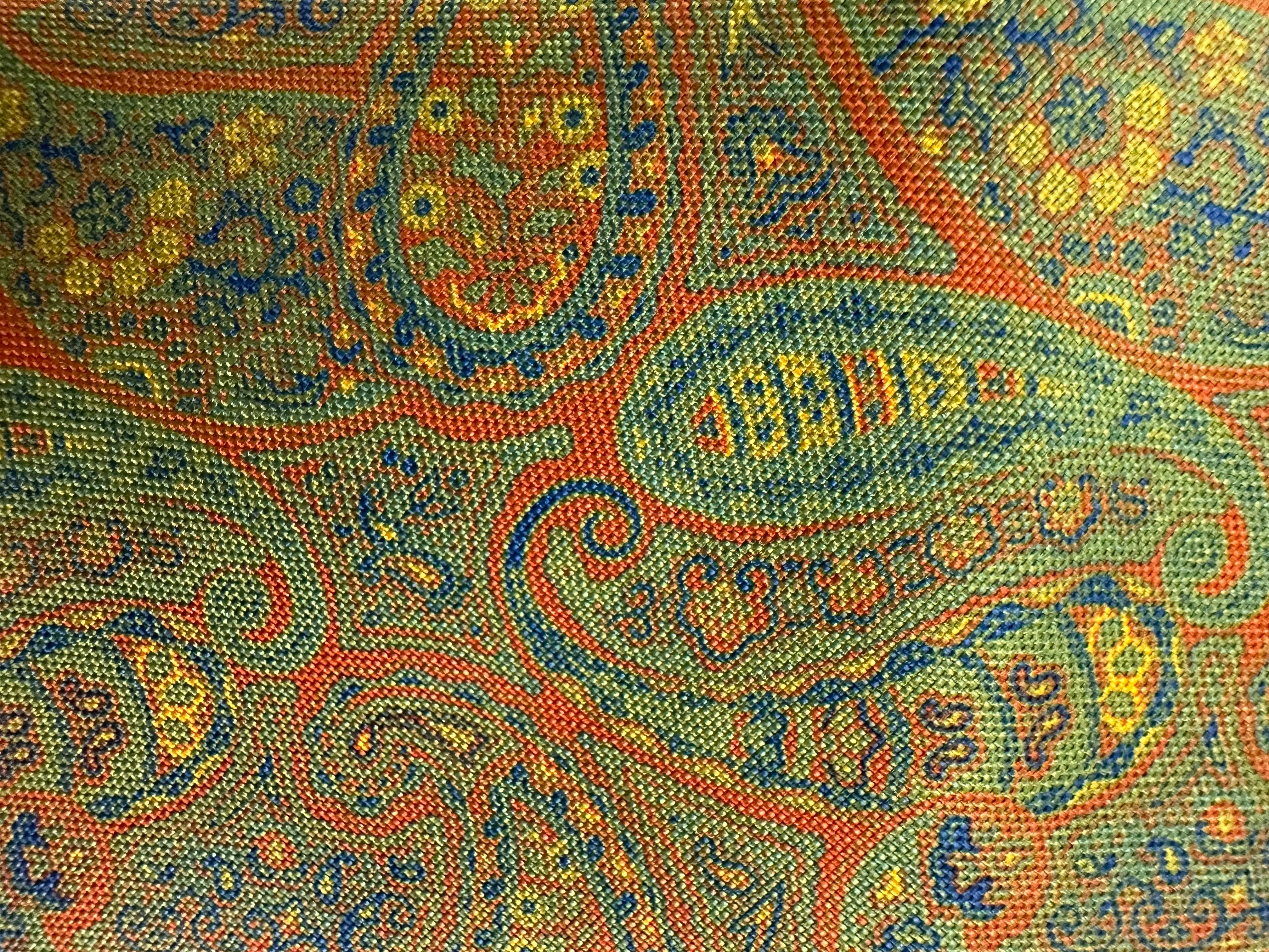 Cordovan Paisley Hopsack Tie