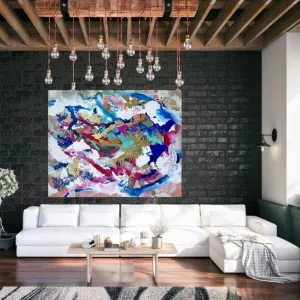 Cosmic Magic V - 48”W x 60”H